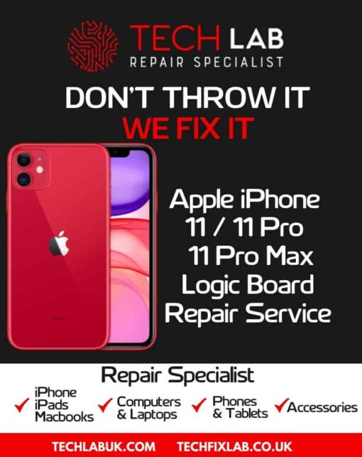 iPhone 11 / 11 Pro / 11 Pro Max Logic Board Repair Service