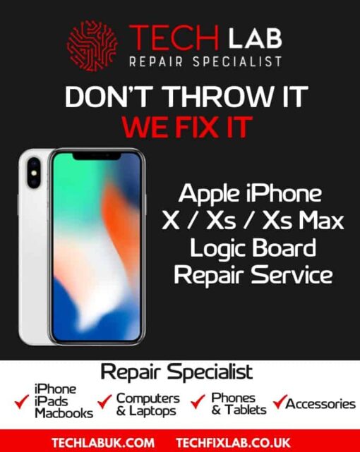 iPhone X / XS / XS Max Logic Board Repair Service