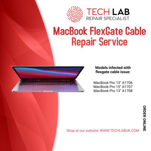 MacBook FlexGate Cable Repair Service