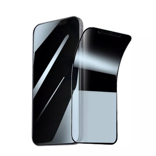 iPhone 12 Mini 100D Anti Spy Privacy King Kong Anti Shock Nano Ceramic Screen Protector - Image 3
