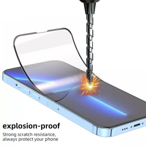 iPhone SE 2022 King Kong Anti Shock Nano Ceramic HD Clear Screen Protector - Image 3