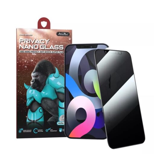 iPhone 12 Mini 100D Anti Spy Privacy King Kong Anti Shock Nano Ceramic Screen Protector - Image 6