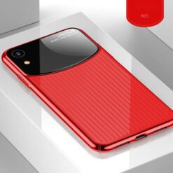Usams Back Case For iPhone X Red & Black Full Protection