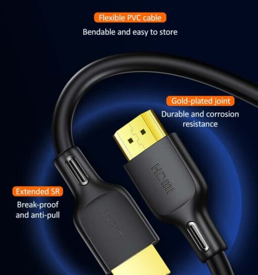 Usams HDMI HD Video Cable 1.8m / 3m - Image 11