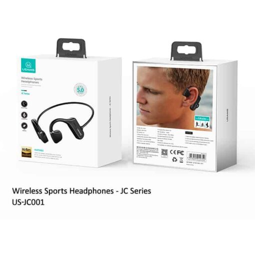 USAMS-JC Ear Hook Sports Bluetooth Earphones Waterproof Wireless Headsets - Image 2