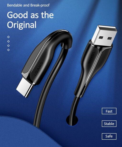 Usams Type-C Charging And Data Cable U38 For Samsung , Huawei