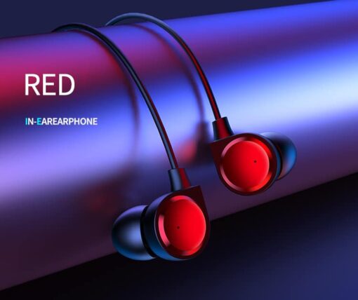 USAMS Headphones Earphone EP-40 In Ear 1.2M 3.5MM Huawei , Samsung , iPhone - Image 3