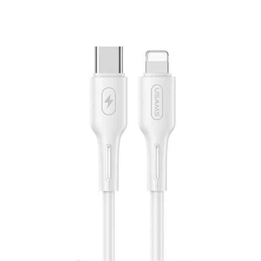 USAMS SJ406 U43 FAST CHARGING LIGHTNING / TYPE C FAST PD DATA CABLE 1.2M
